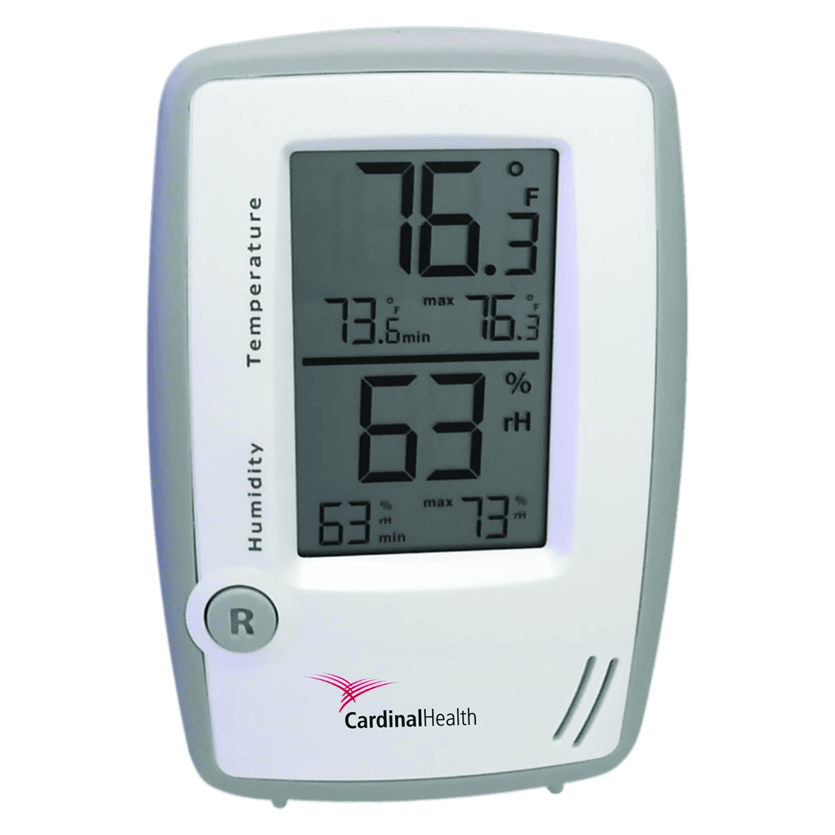 Cardinal Health Digital Thermometer/Hygrometer, -10 to 70°C, 1 Each - Thermometer Hygrometer Digital - Image 1