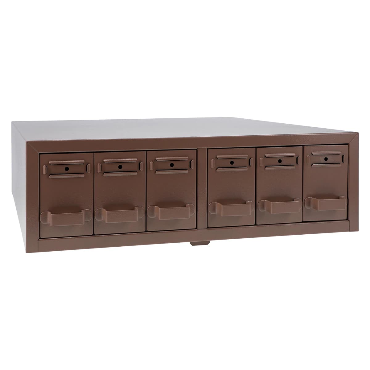 Cardinal Health Microscope Slide Storage Cabinet, Tan, 5000 Position, 6 Drawer, without Base - Cabinet Slide Storage - Image 1