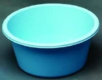 Cardinal Health Sponge Bowl, Round Plastic, Blue, 16 oz - Bowl 16 Ounce - Image 1