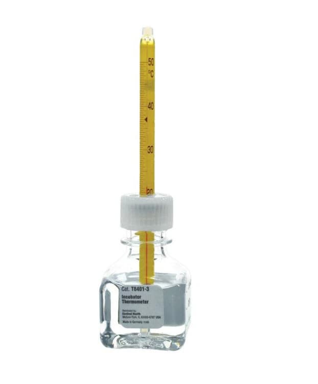 Cardinal Thermometer Incubator, 18-50°C, Glycol/Water Media, 30mL, 1/Each - Thermometer Incubator 18/50C - Image 1