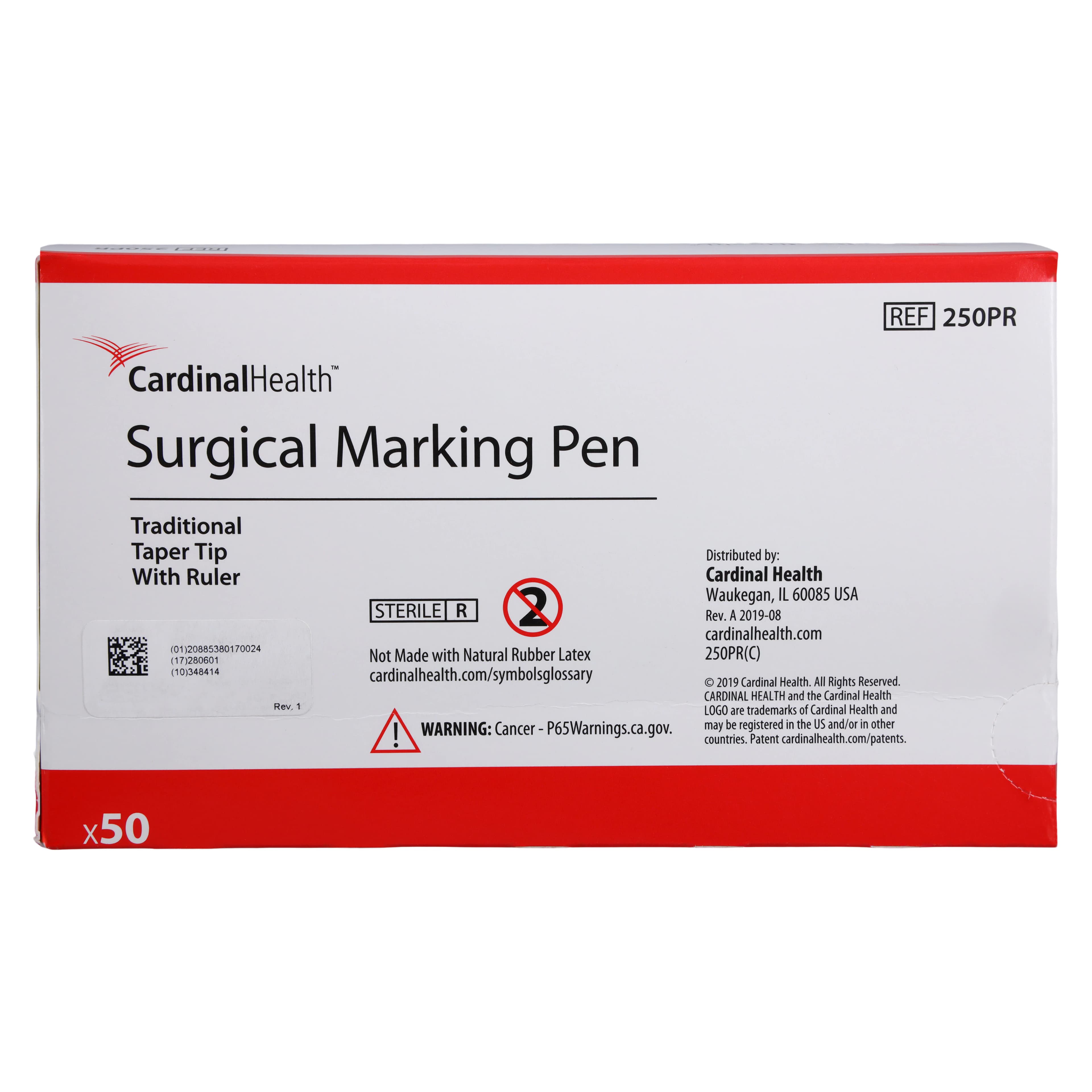 Cardinal Health Skin Marker, Tapered Tip, Blue, Sterile, 50/Box thumbnail 5