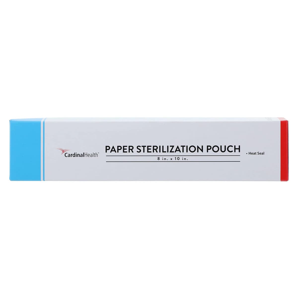 Cardinal Health Sterilization Pouch, Heat Seal, 8 in x 10 in, Blue/White, 200/Pk thumbnail 2
