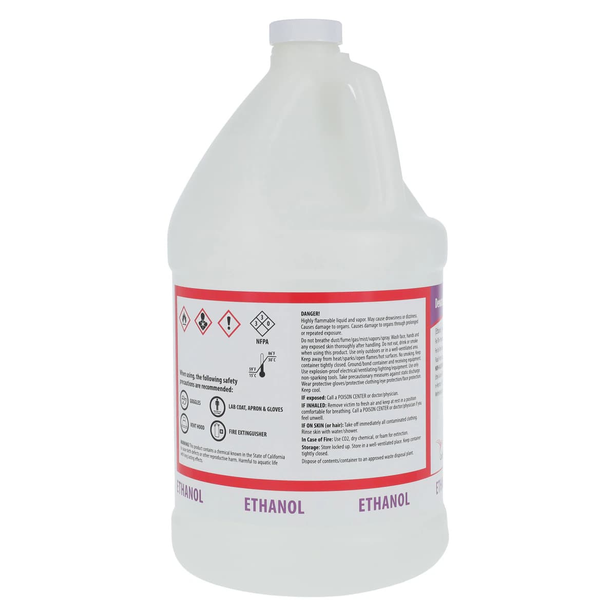 Cardinal Health Ethanol Denatured Alcohol Reagent, 1 Gallon (4/Case) thumbnail 2