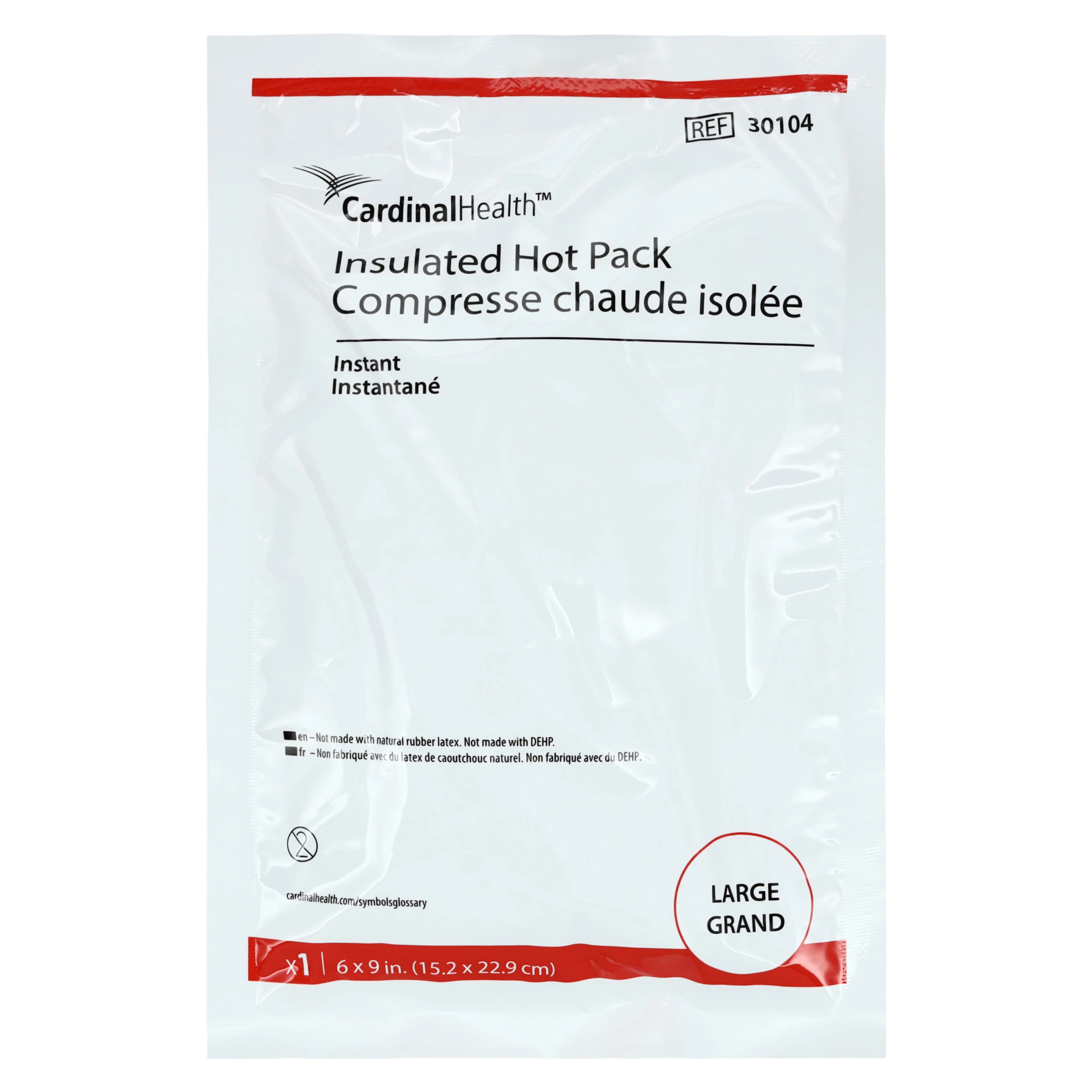 Cardinal Health Instant Hot Insulated Instant Hot Pack, Single Use, 6x9" thumbnail 2