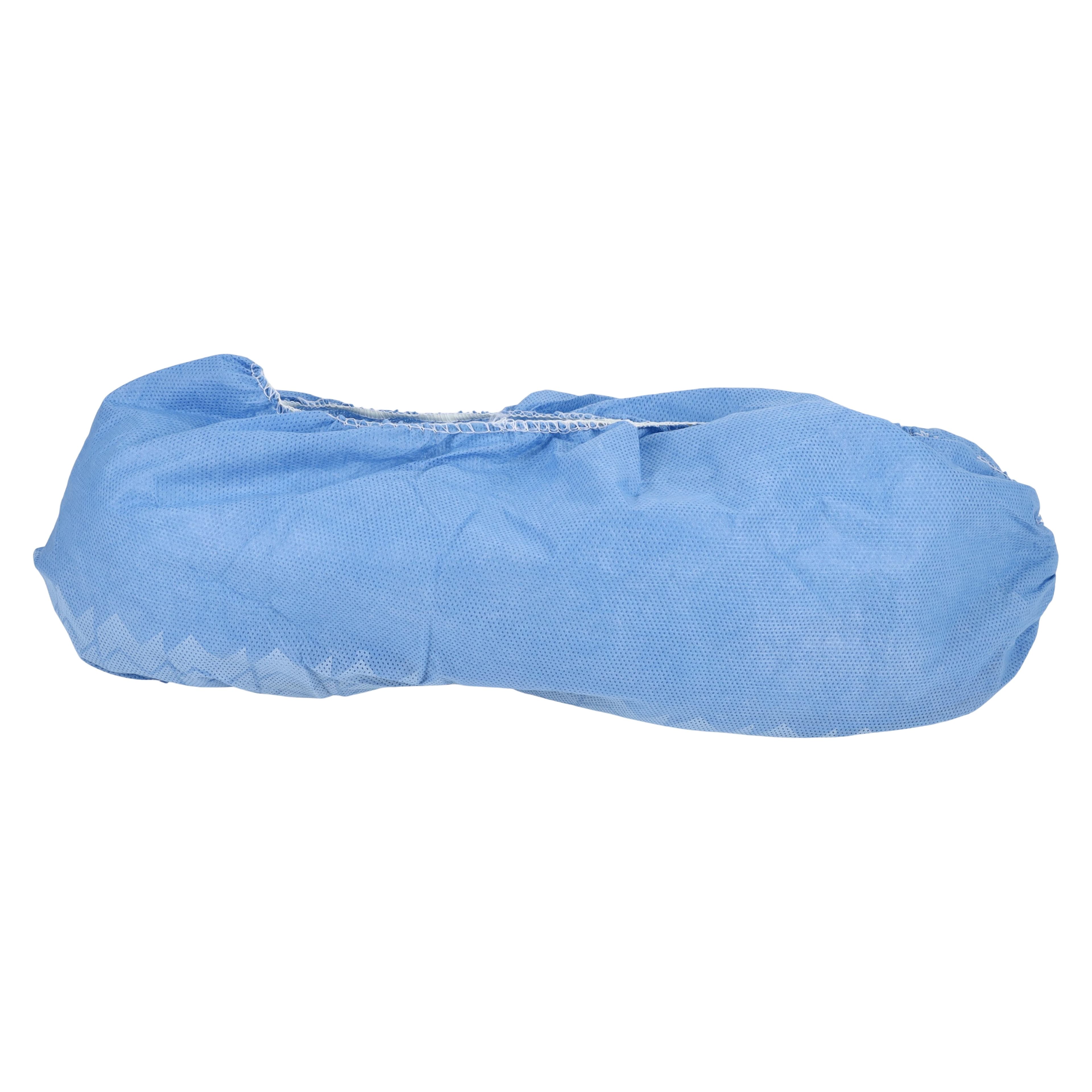 Cardinal Health Dura-Fit Shoe Cover, Non-Skid, Fluid Resistant, Non-Sterile, Blue, X-Large, 50 Pairs/Box thumbnail 3