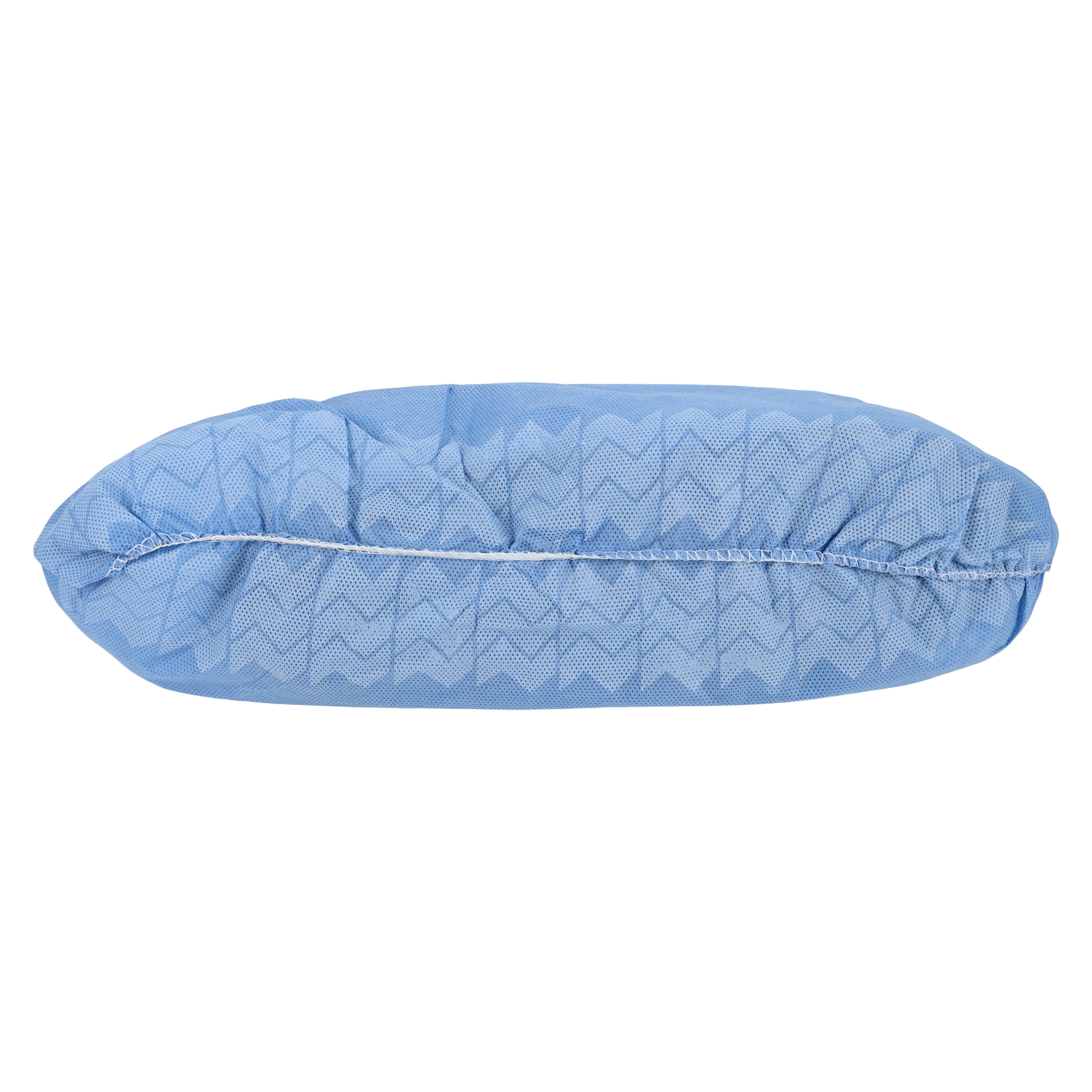 Cardinal Health Dura-Fit Shoe Cover, Non-Skid, Fluid Resistant, Non-Sterile, Blue, X-Large, 50 Pairs/Box thumbnail 4