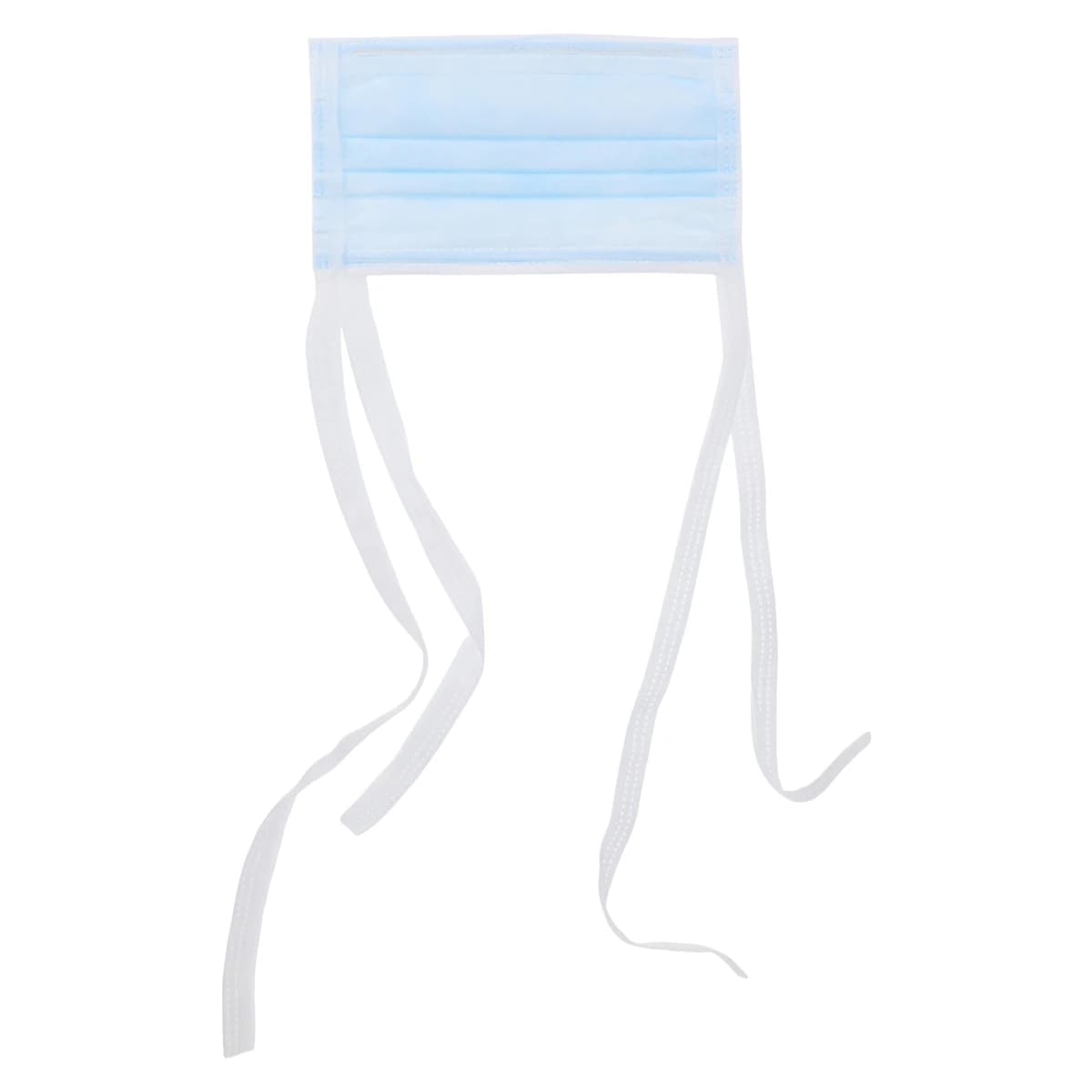 Cardinal Secure-Gard Surgical Mask, ASTM Level 1, Blue, Disposable, Tie-On, Latex-Free, 50/Box thumbnail 4