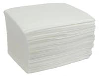 Cardinal Health Disposable Airlaid Washcloth, Non-Sterile, 9 in x 13 in, White, 500/Case thumbnail 2