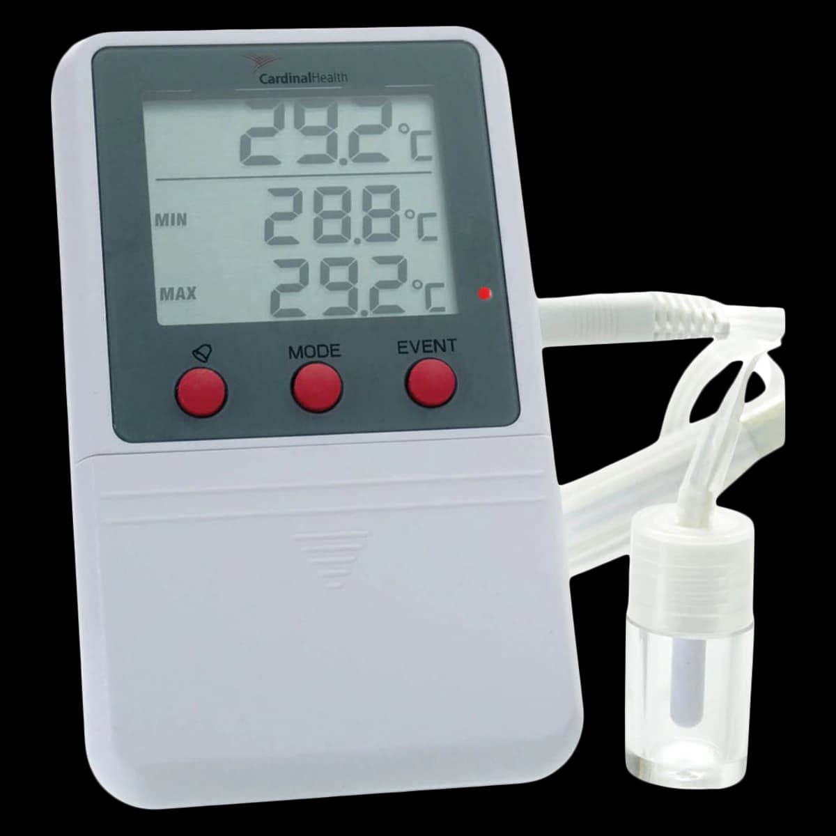 Cardinal Health Digital Glycol Thermometer with Alarm, -50 to 70°C, 5 mL - Thermometer Glycol W/Alrm Dgtl - Image 1
