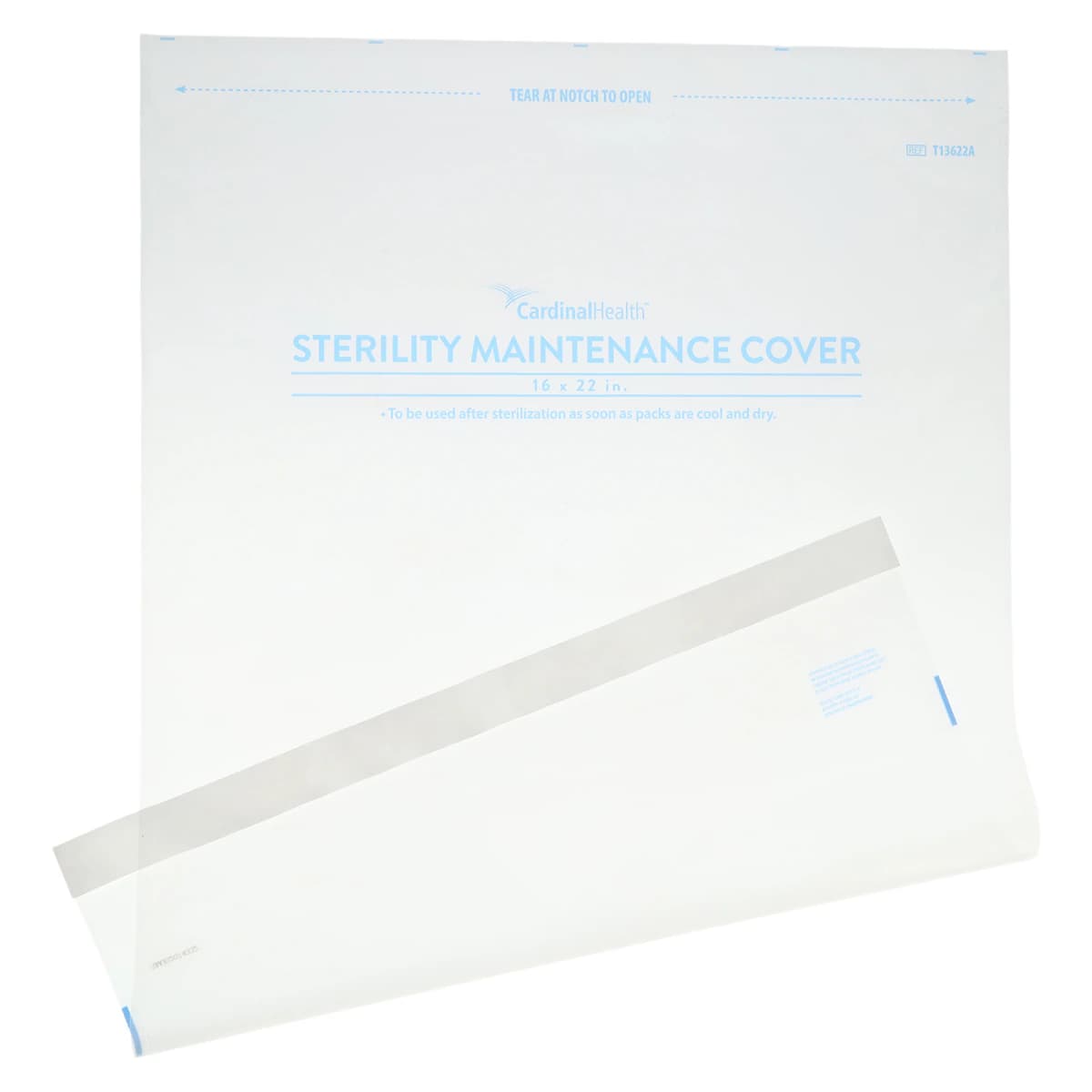 Cardinal Health Convertors TSM Sterility Maintenance Cover, 16 in x 22 in, 250/Case - Cnvrtrs Tsm St Maintenance Cvr - Image 1