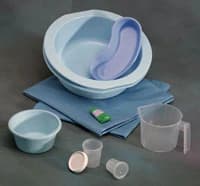 Cardinal Health Double Basin Wrap Kit with Medicine Cups, Sterile - Kt Dbl Basin Wrp W/Med Cups ST - Image 1