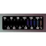 Cardinal Health Dual Scale Fever Thermometer, Forehead Temperature Indicator, 100 per Box, 5 Boxes per Case - Temperature Indicator Forehead - Image 1