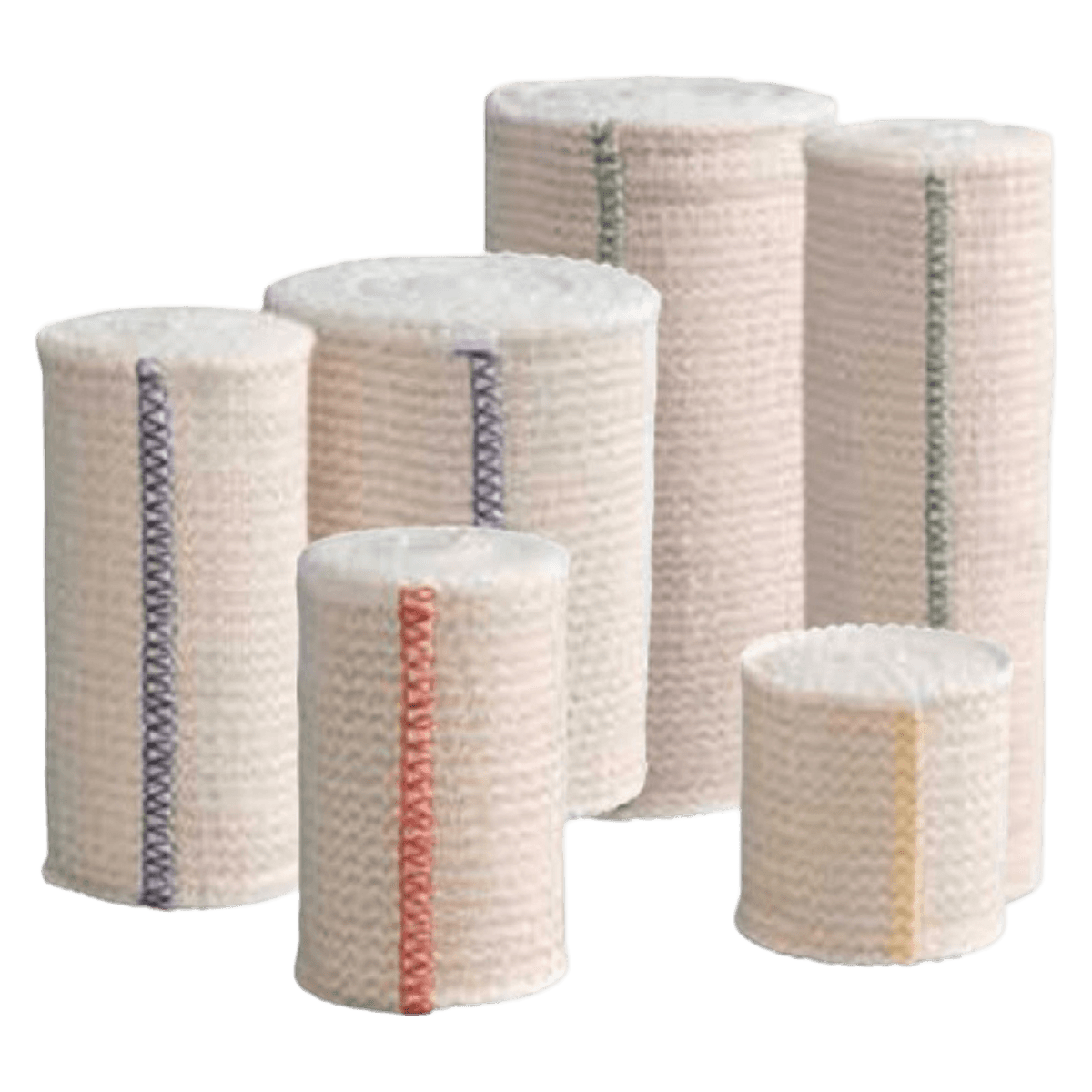 Cardinal Health Elite Stretch Bandage, Elastic, 6" x 5.8 yd, Beige/Honey Stripe, Non-Sterile, 12/Package thumbnail 2
