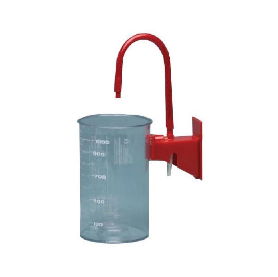 Cardinal Health Flex Canister with Straight Connector, for Wall Mount, 1/Case - Canister Flex W/Strt Conn - Image 1
