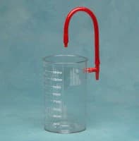 Cardinal Health Flex Suction Canister with Pre-Attached Tubing, Each - Canister Suction Flex - Image 1
