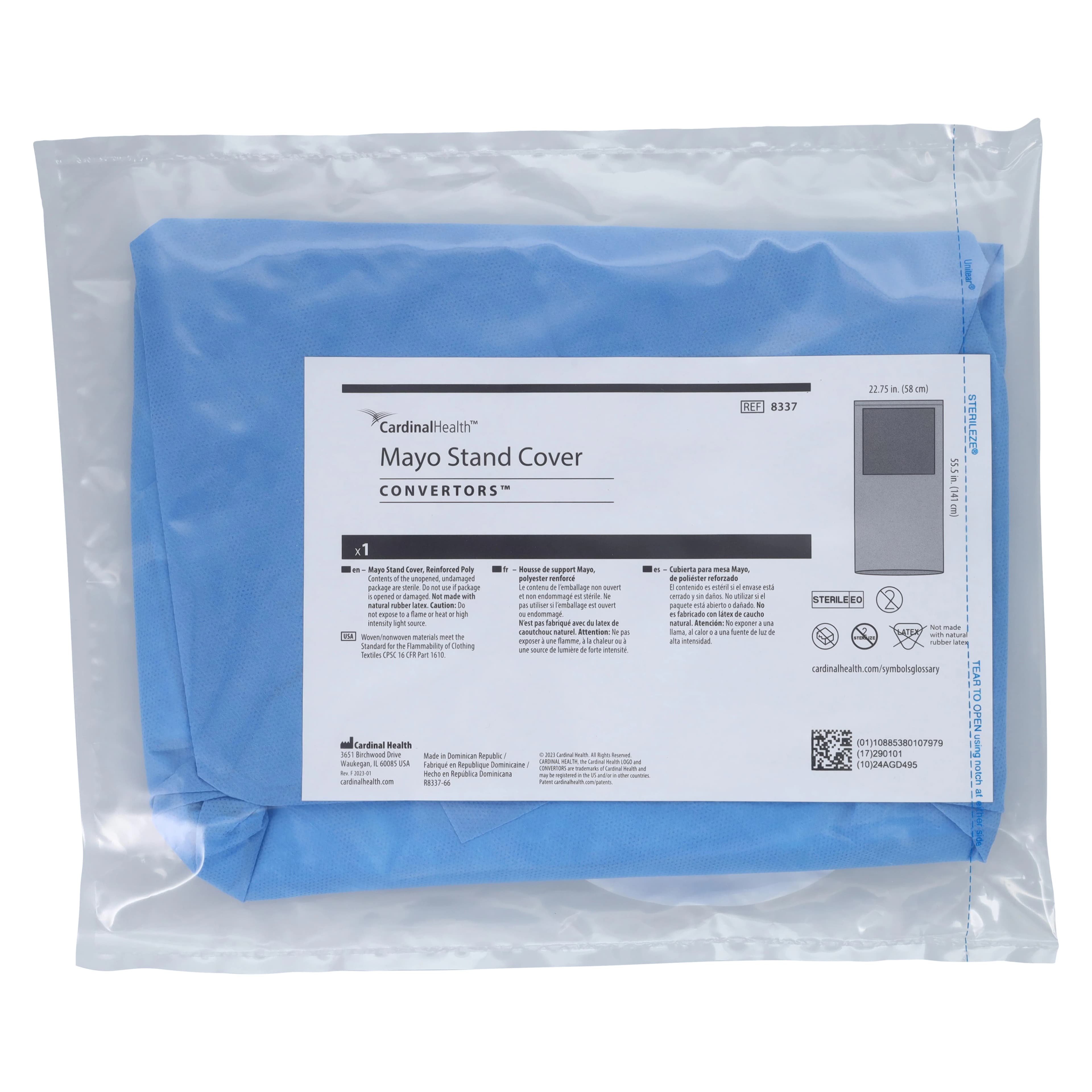 Cardinal Health Sterile Mayo Stand Cover, 23" x 55", 30/Case thumbnail 3