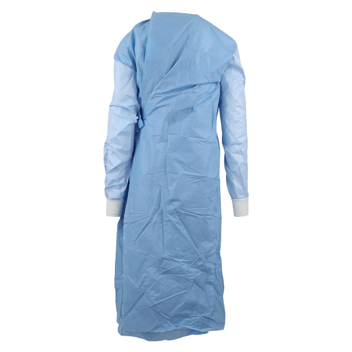 Cardinal SmartSleeve Surgical Gown, AAMI Level 4, Reinforced Poly, 2X-Large/X-Long, Blue, Sterile, 20/Case thumbnail 3