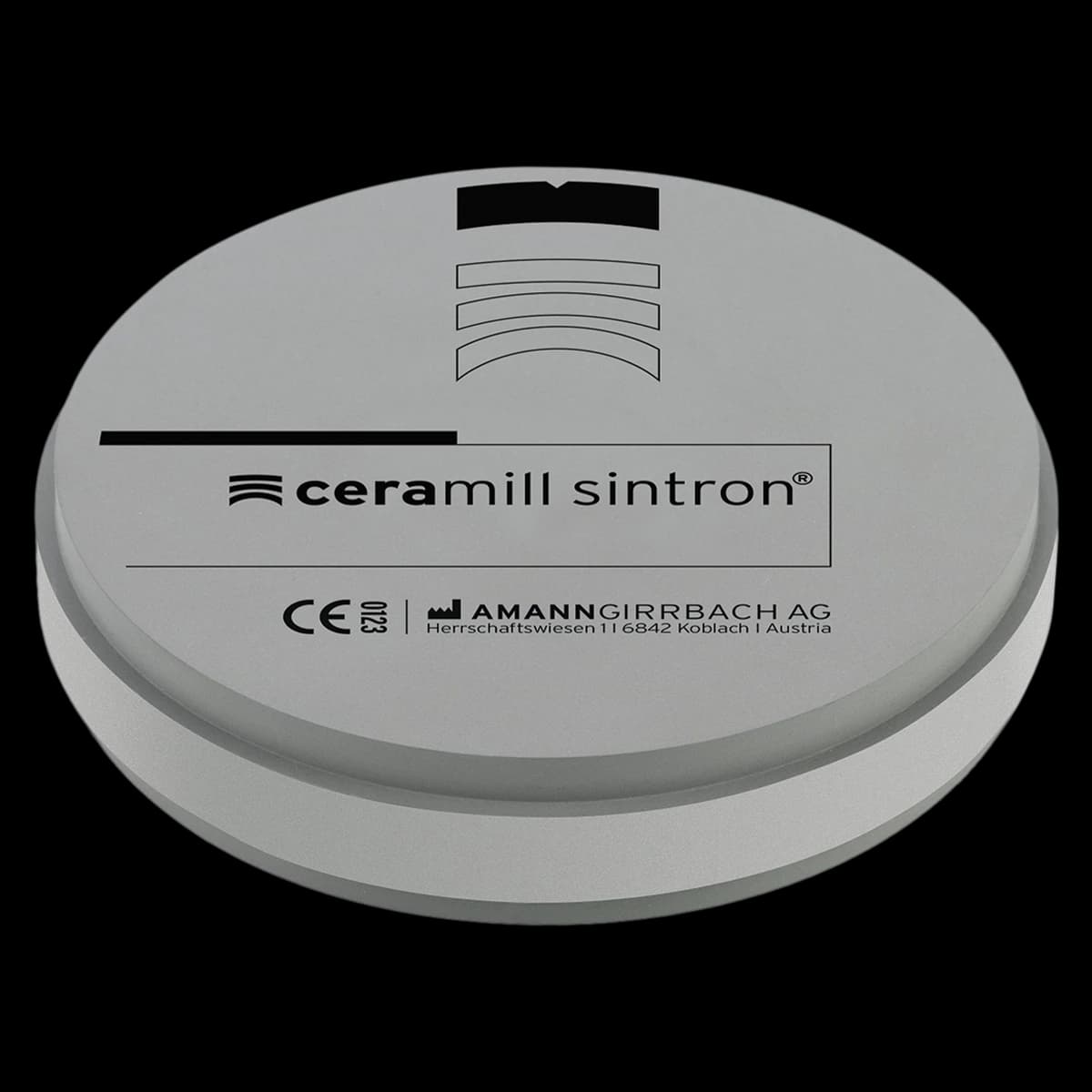 Ceramill Sintron 98x20 Metal Disc, Grey, Each - Ceramill Sintron 98x20 - Image 1