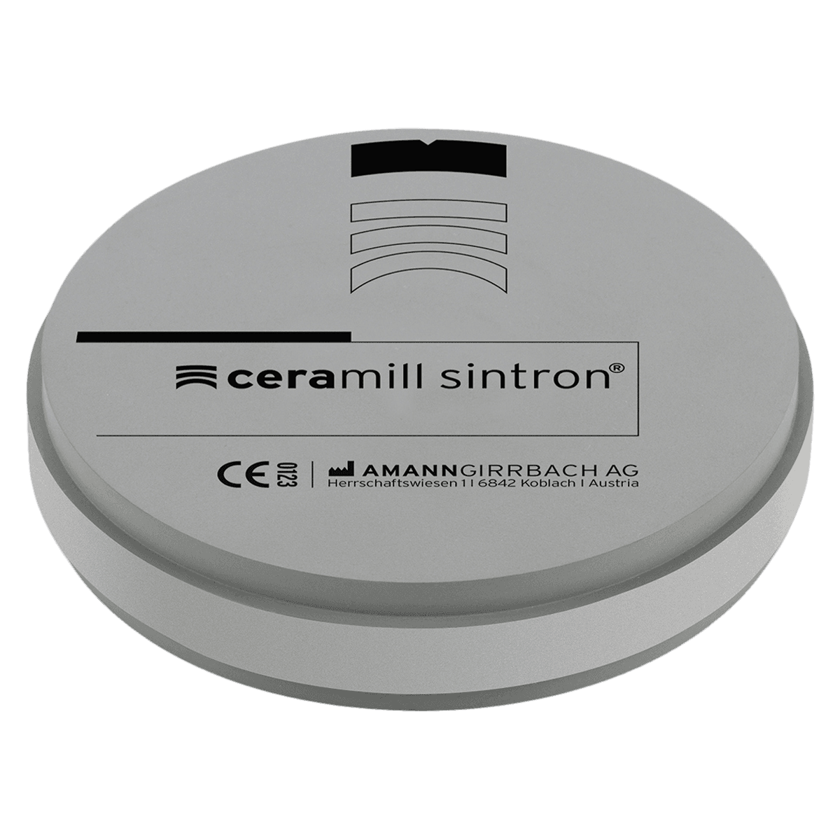 Ceramill Sintron 98x18 Metal Disc, Grey, Each thumbnail 2