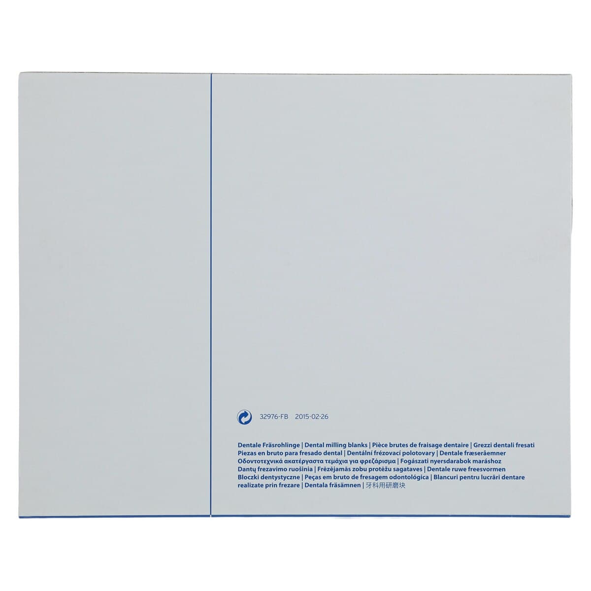 Ceramill Sintron Disc 98x10mm, CoCr Sintered Metal, Grey, Each thumbnail 5