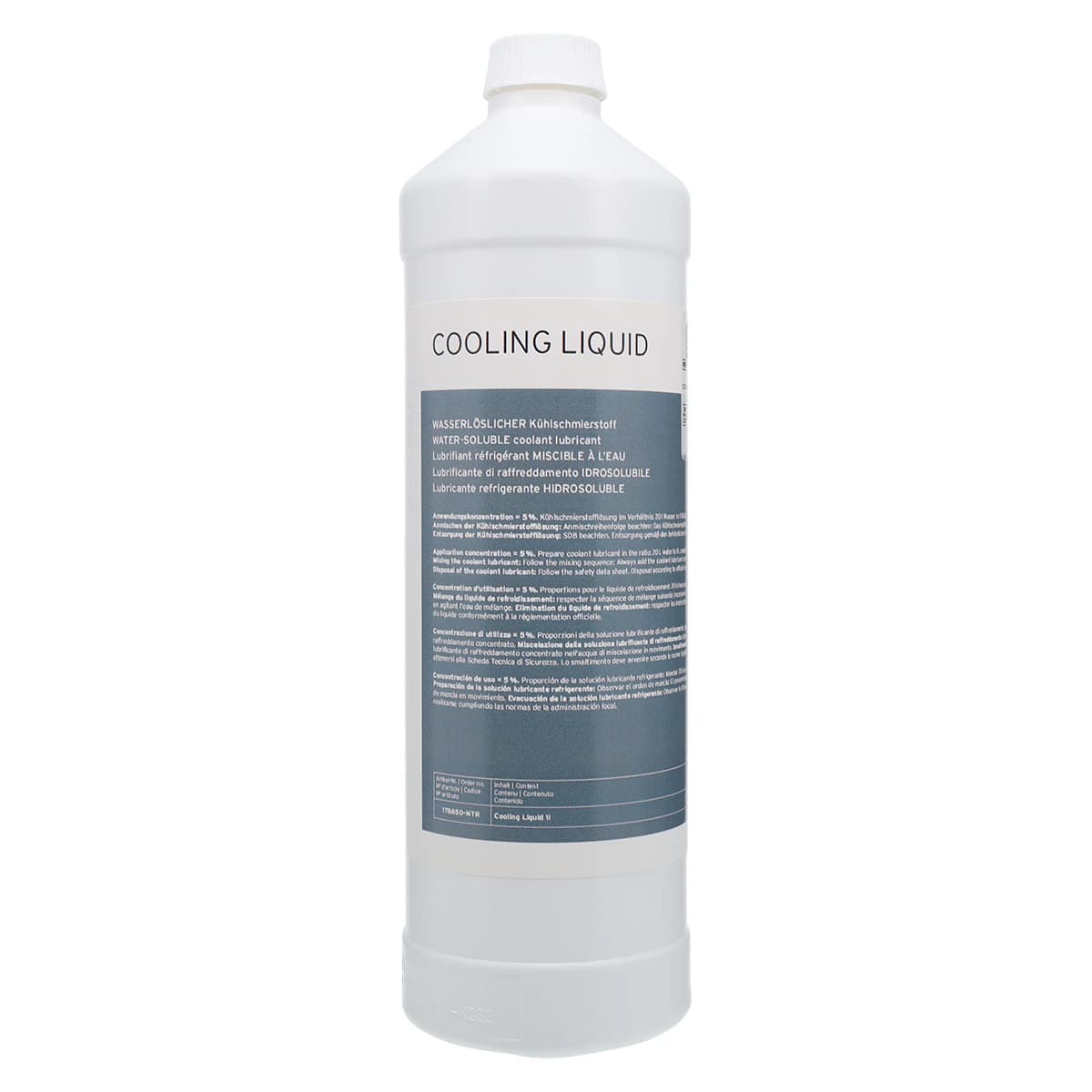 Ceramill Cooling Liquid, 1 Liter Bottle, #178650-NTR - Ceramill Cooling Liquid – 1 Liter - Ceramill Cooling Liquid – 1 Liter - Image 1