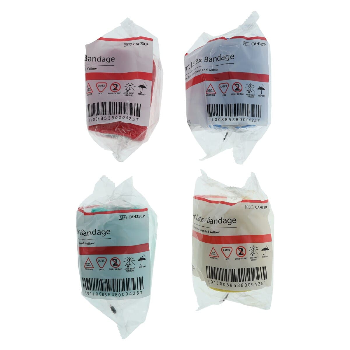 Cardinal Bandage Self-Adhesive Latex Non-Sterile Elastic 3"x5yd Colorpack, 12/Box thumbnail 4