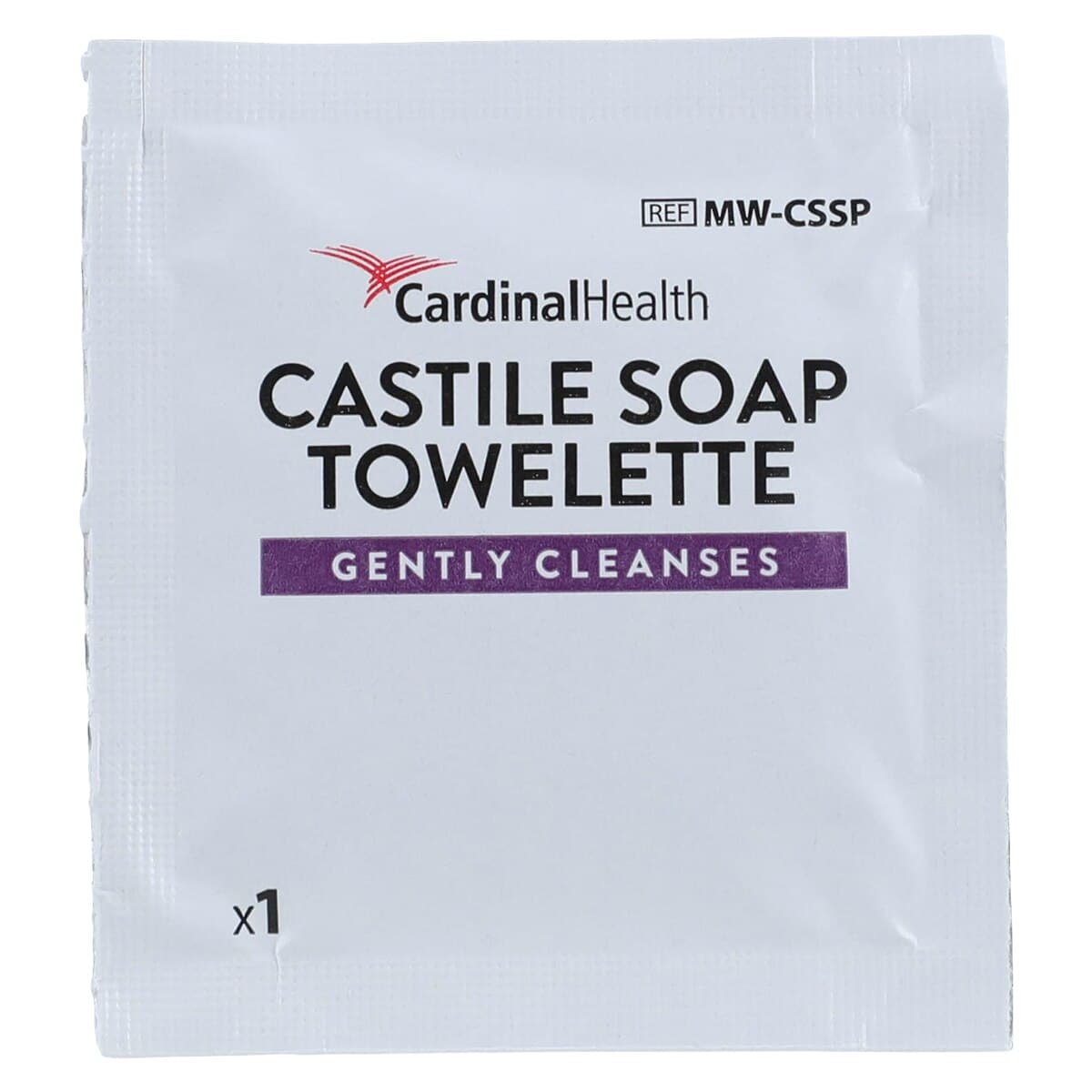 Cardinal Health Castile Soap Towelette, Coconut Oil, 12.5x20cm, 100/Box thumbnail 3