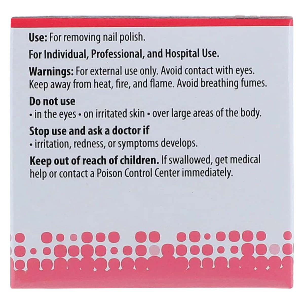 Cardinal Health Nail Polish Remover Pads, 100/Box thumbnail 5