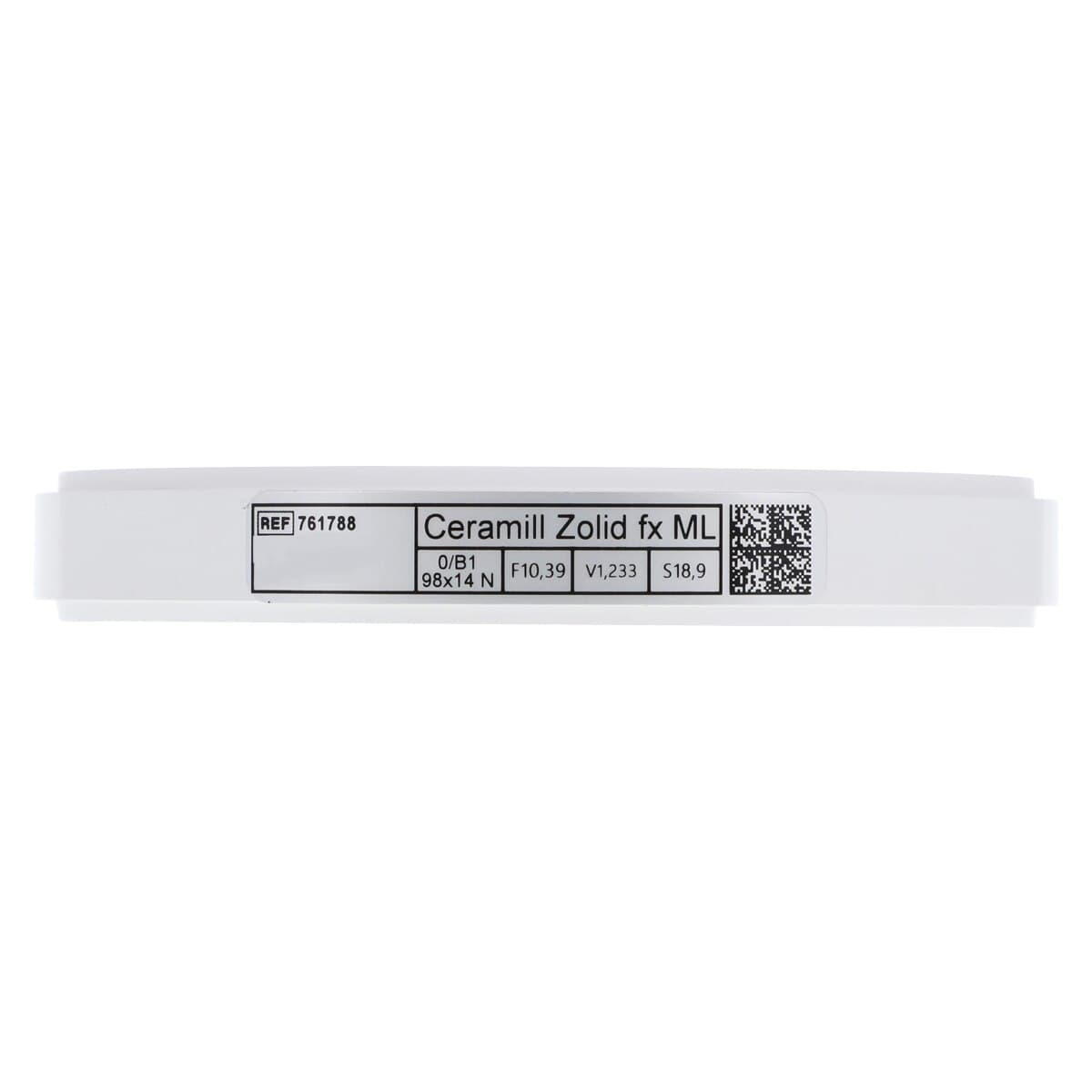 Ceramill Zolid FX Multilayer Stained Disc, 98x14mm, Shade 0/B1, Each thumbnail 4