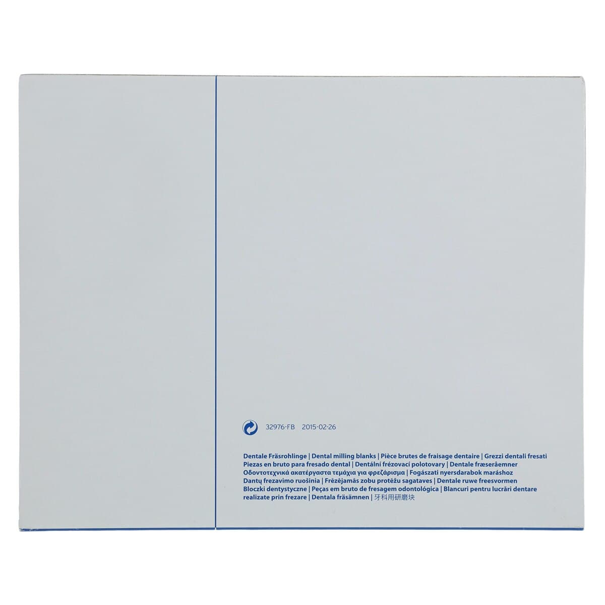Ceramill Zolid HT+ White Zirconia Disc 98x18mm, 1/Each thumbnail 9