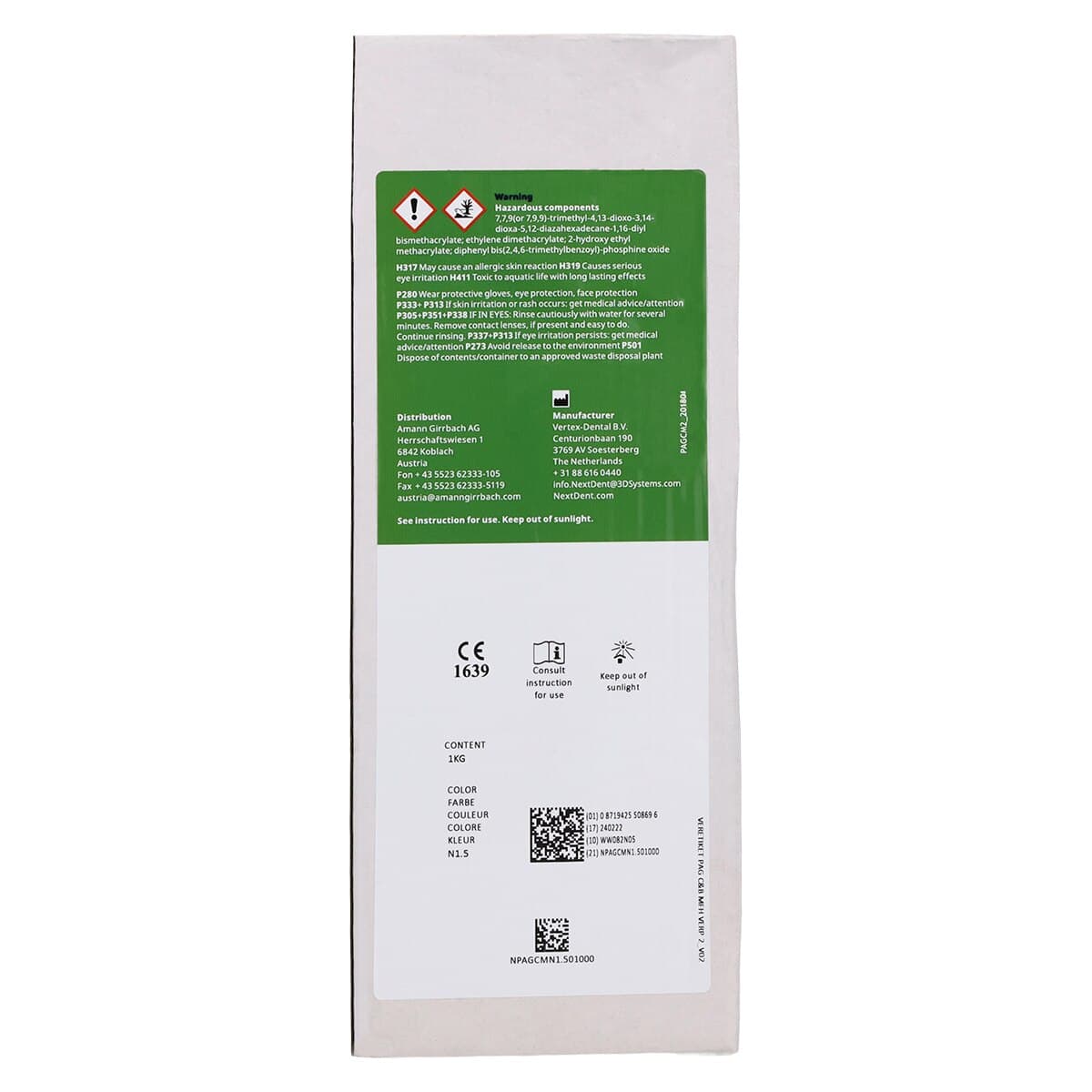 NextDent C&B MFH 3D Resin, 1kg thumbnail 6