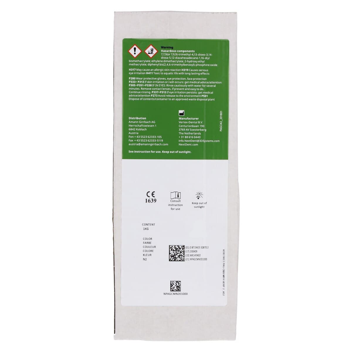 NextDent C&B MFH 3D Resin, 1kg thumbnail 6