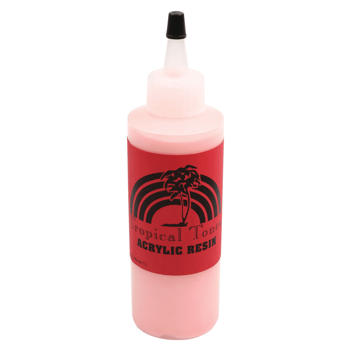 Great Lakes Dental Tech Tropical Tones Orthodontic Resin Acrylic Polymer, Lava Red, 4 oz - Lava Red Tropical Tones Polymer 4oz - Image 1