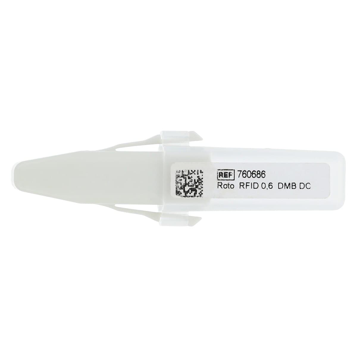 Ceramill Roto RFID DMB DC Milling Bur, White, 3mm Shaft, 0.6mm Head, 1/Box thumbnail 3