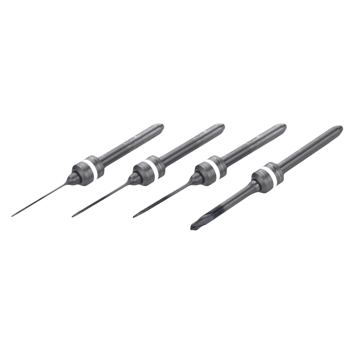 Ceramill Roto RFID DMB DC Milling Bur, White, 3mm Shaft, 0.6mm Head, 1/Box thumbnail 2