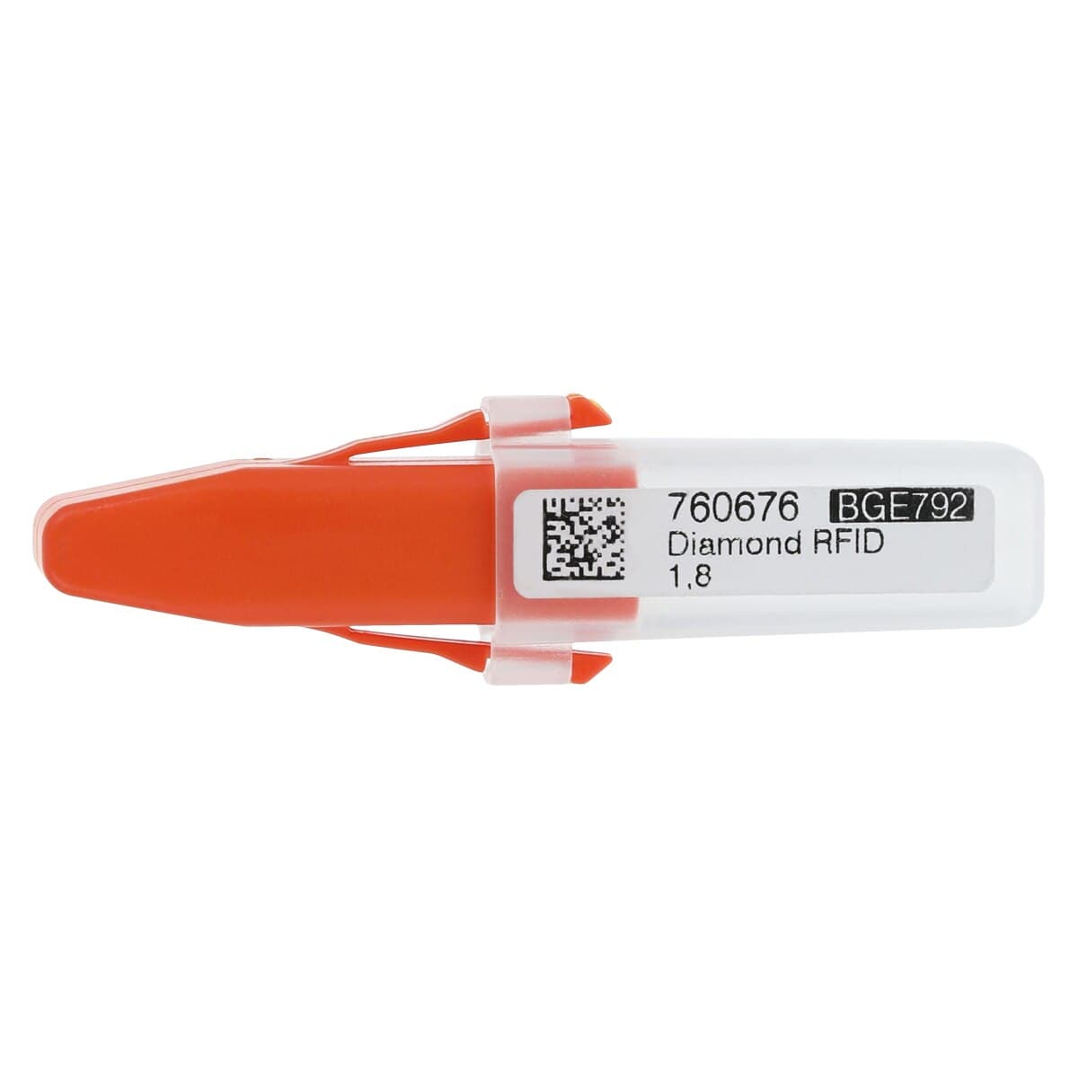 Ceramill Diamond RFID Milling Bur, Orange, 1.8 mm Head, 3 mm Shank, 1 Each thumbnail 3