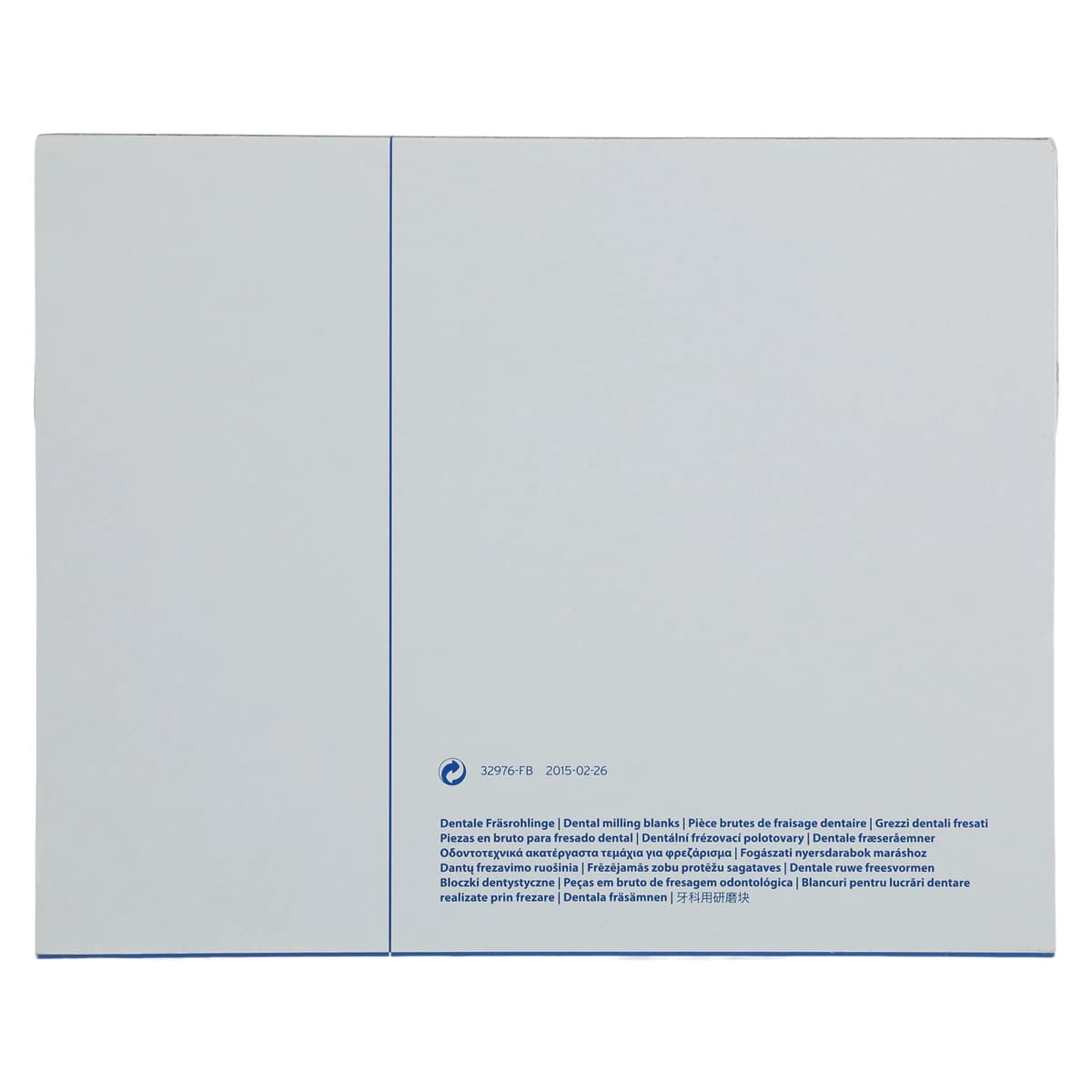 Zolid Gen-X Zirconia Disc C1, 98x20mm, Each thumbnail 9