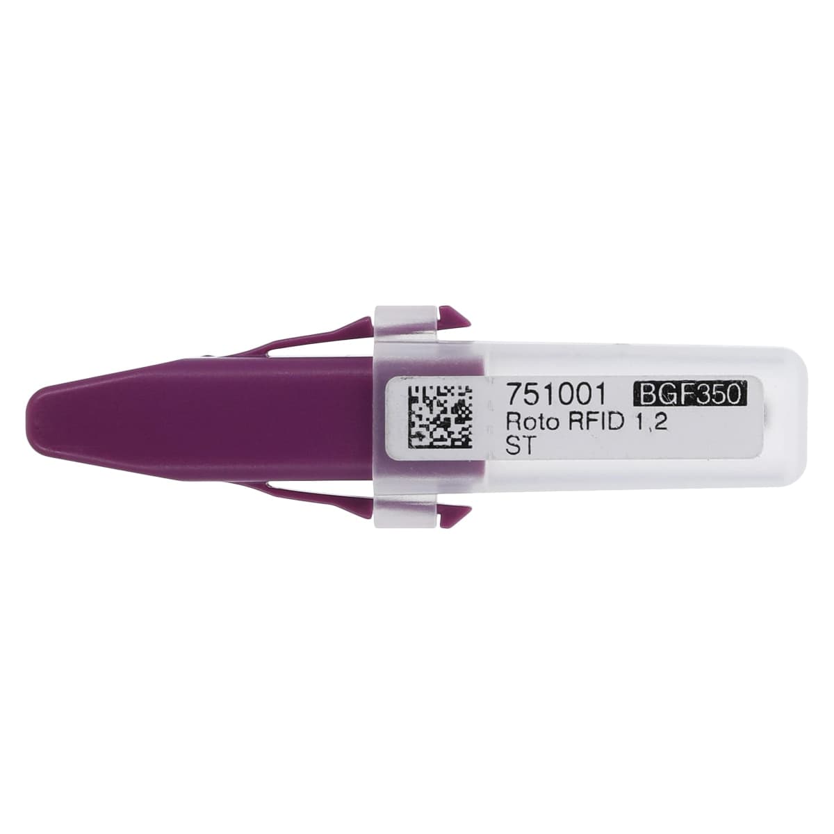 Ceramill Roto RFID 1.2 ST Carbide Milling Bur, Purple, 3 mm Shaft, 1.2 mm Head, Each thumbnail 2