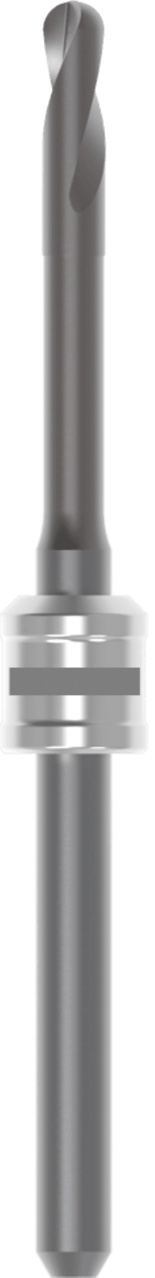 Amann Girrbach Ceramill Roto RFID D3 Carbide Milling Bur, Grey, 2.5 mm Head Diameter, 3 mm Shaft, 1/Pkg - Roto RFID D3 Grey 2.5 3mm shaft - Image 1