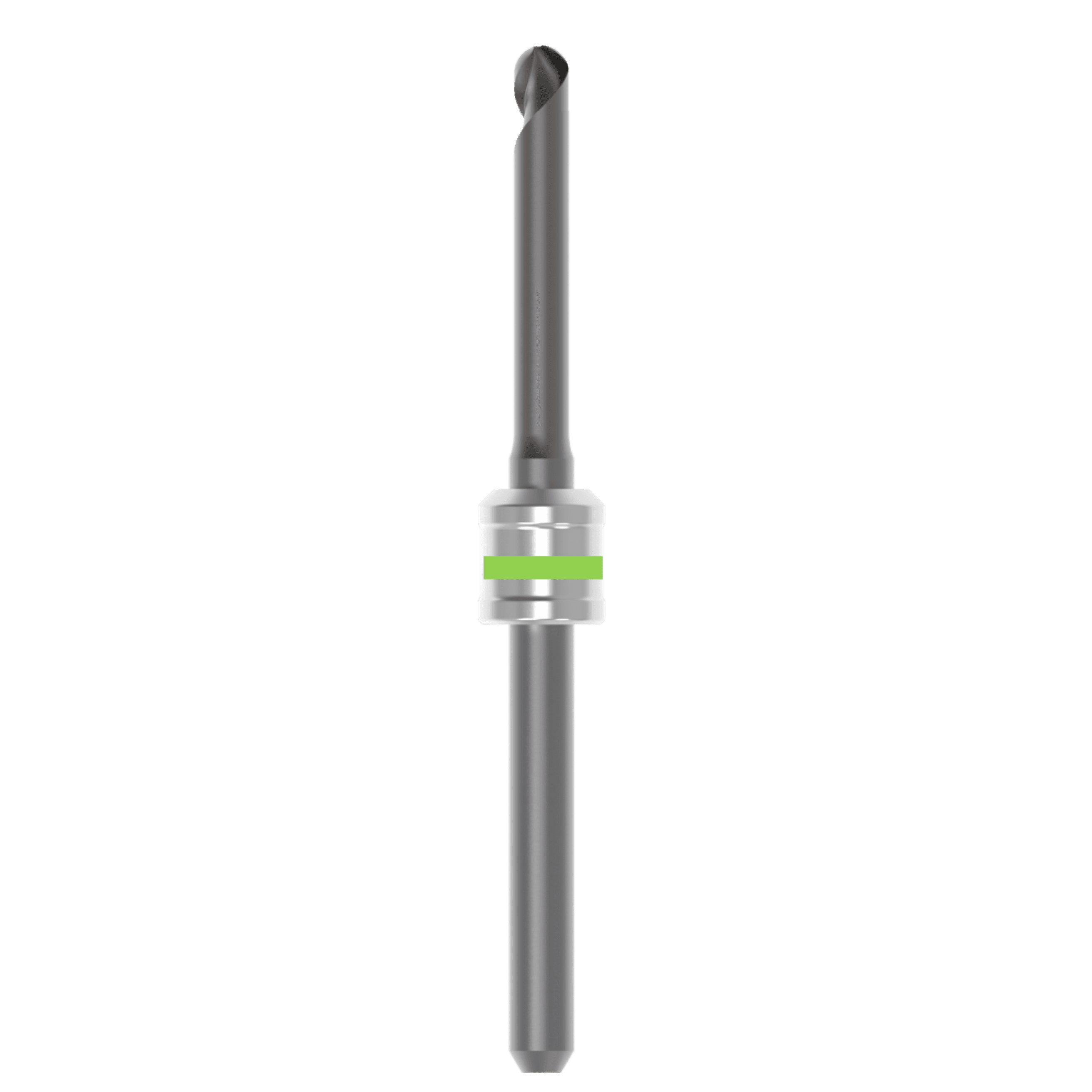 Amann Girrbach Roto RFID D3 Green Carbide Milling Bur, 2.5 mm Head Diameter, 3 mm Shaft, 1 Each - Roto RFID D3 Green 2.5 3mm shaft - Image 1