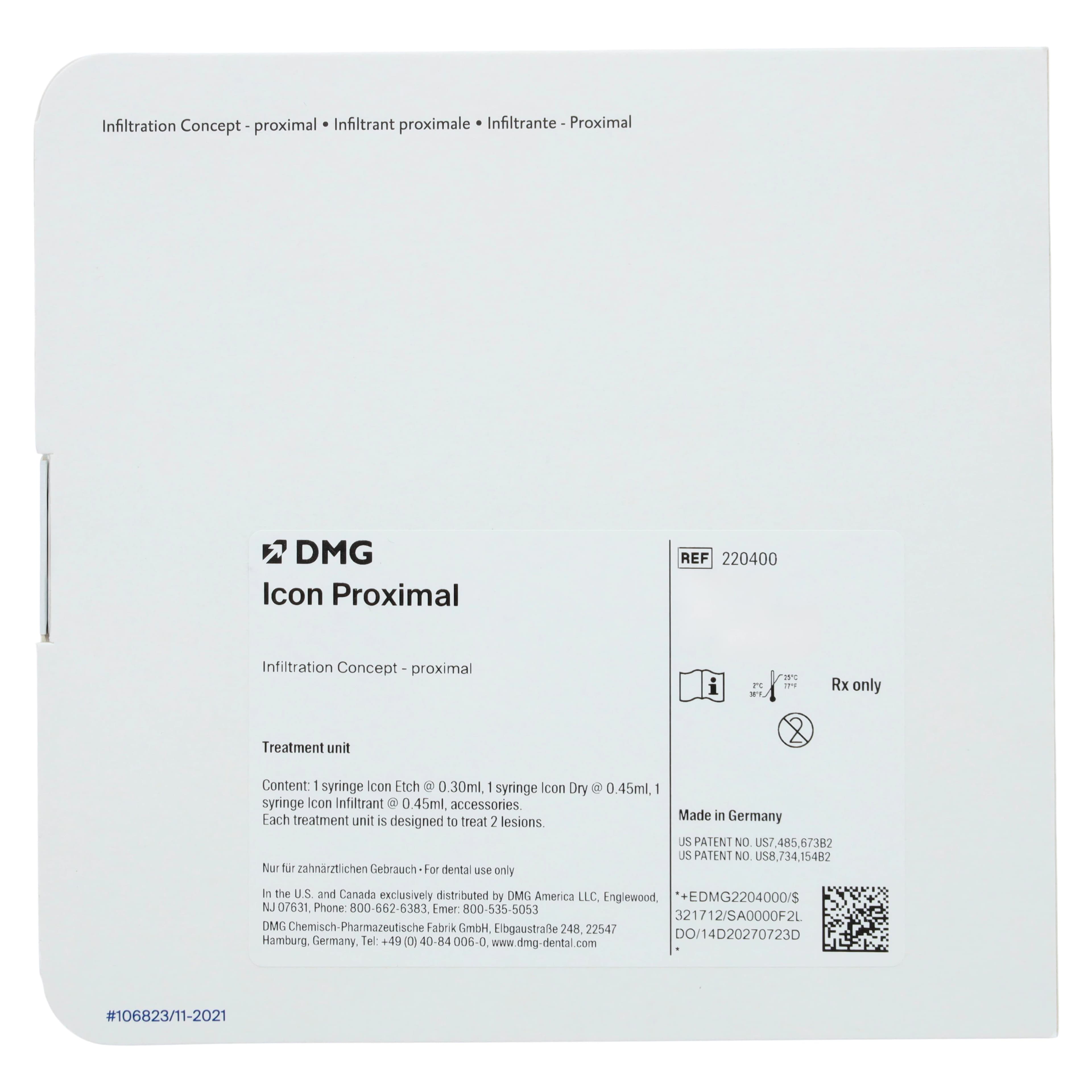 DMG Icon Proximal Mini Kit, Caries Infiltrant, 2 Patient Packs, 220400 thumbnail 3