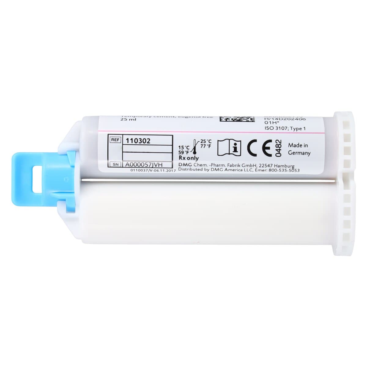 TempoCem NE Automix Refill Kit, Non-Eugenol Zinc Oxide Temporary Cement, 25 ml Cartridge + 40 Automix Tips, 110302 thumbnail 4