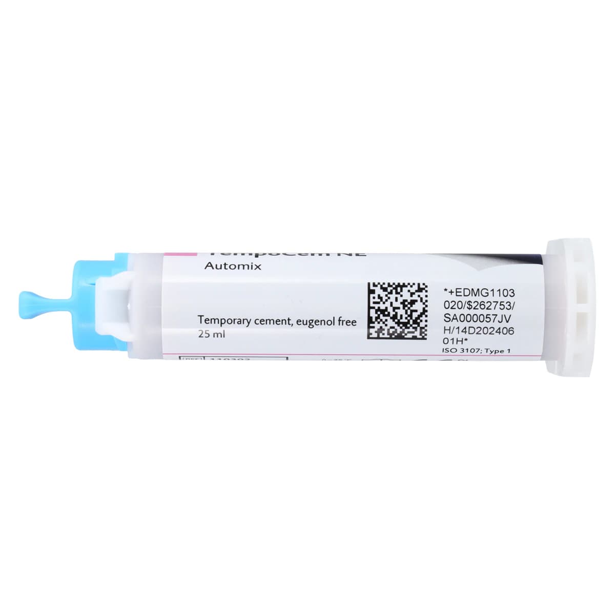 TempoCem NE Automix Refill Kit, Non-Eugenol Zinc Oxide Temporary Cement, 25 ml Cartridge + 40 Automix Tips, 110302 thumbnail 5