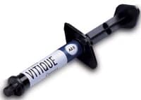 Vitique Composite Luting Cement, Base Refill, Shade A2.5, 6 g Syringe with 10 Veneer Tips, 213039 - Vitique Cement A2.5 Refill 6g Syringe - Image 1
