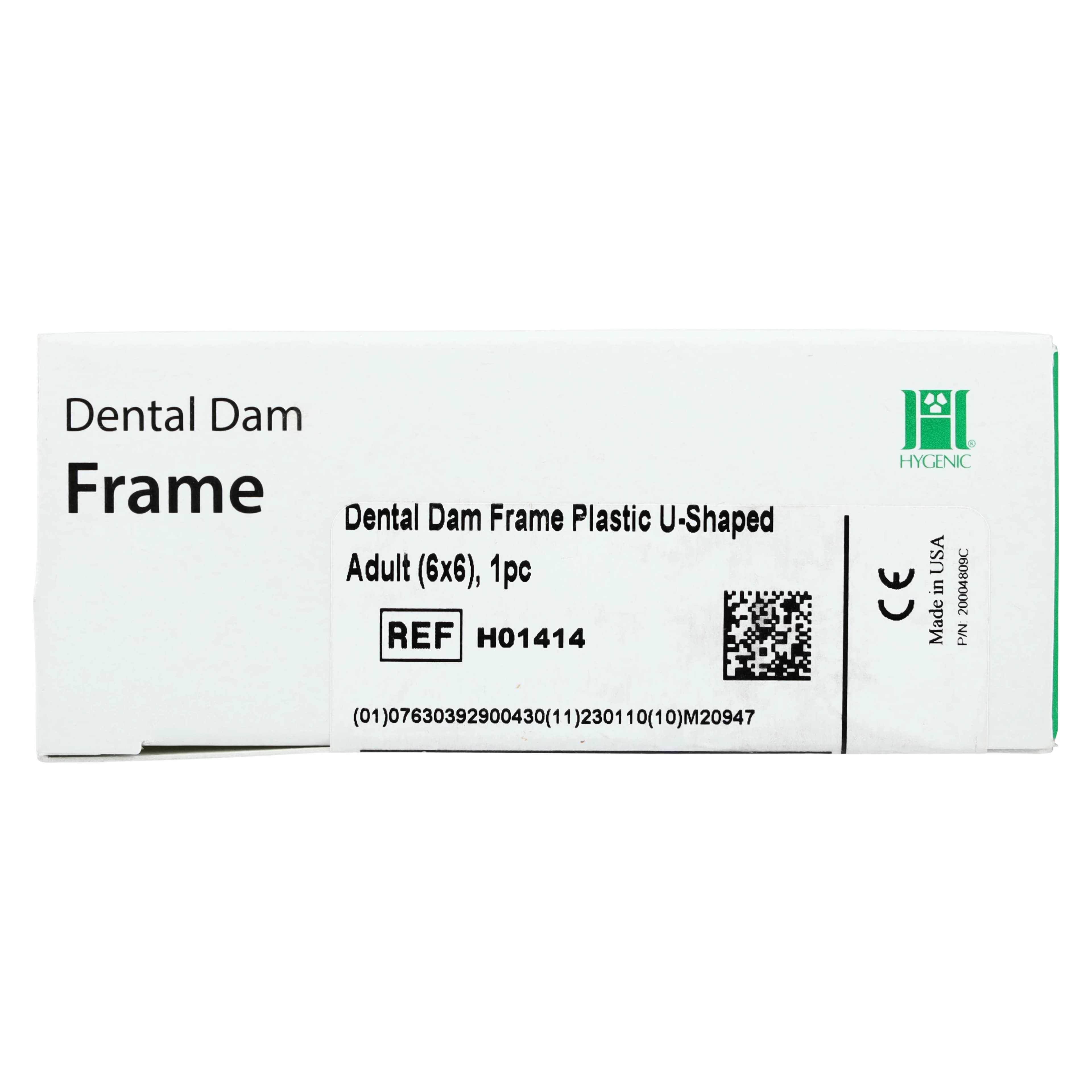Hygenic Plastic Rubber Dam Frame, 6", Radiolucent, Autoclavable, 1/Pk, H01414 thumbnail 4