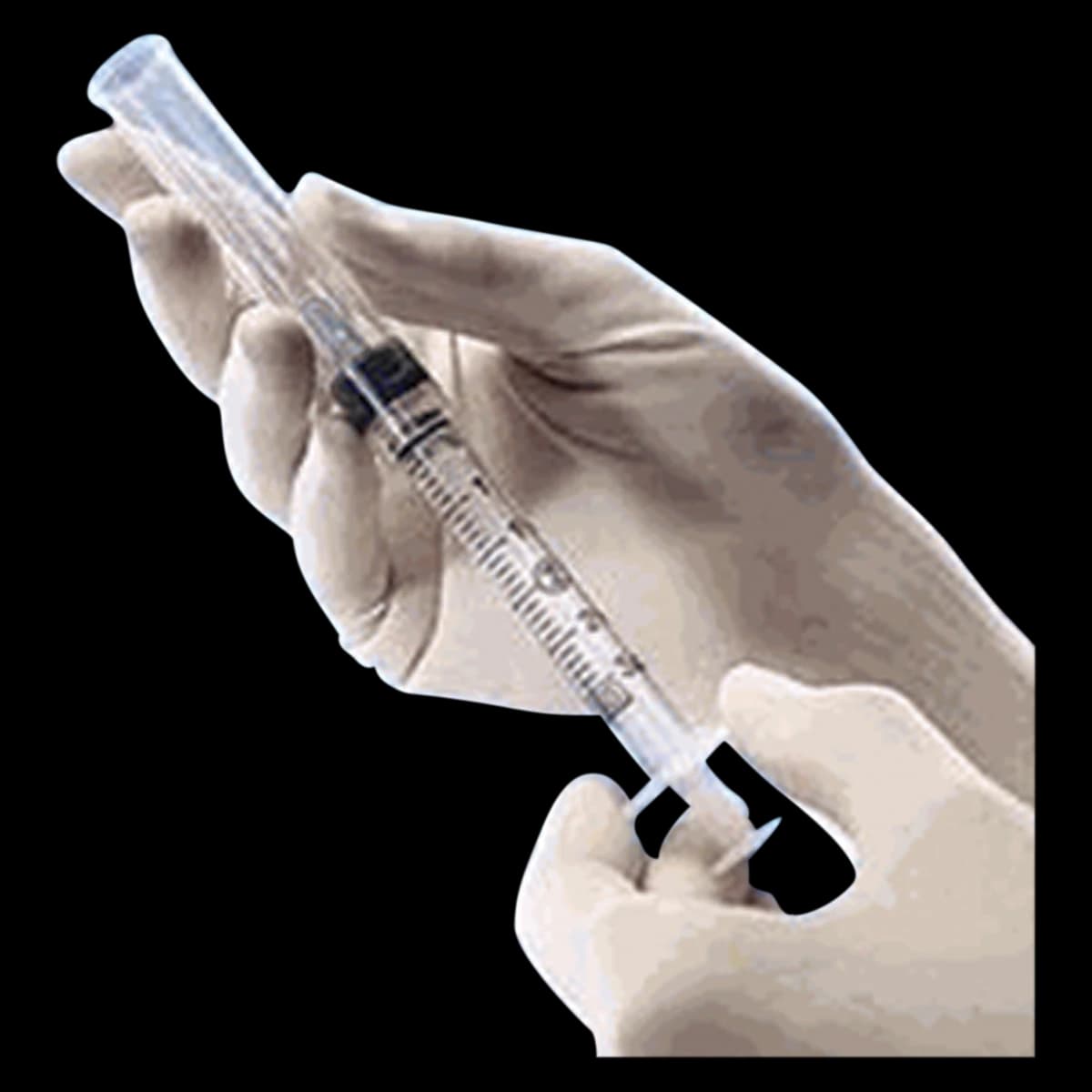 B. Braun Syringe LOR Glass LL, Loss of Resistance, 5cc, Clear, Low Dead Space, Disposable, Metal Tip, 10/Case - Syringe LOR Glass LL - Image 1
