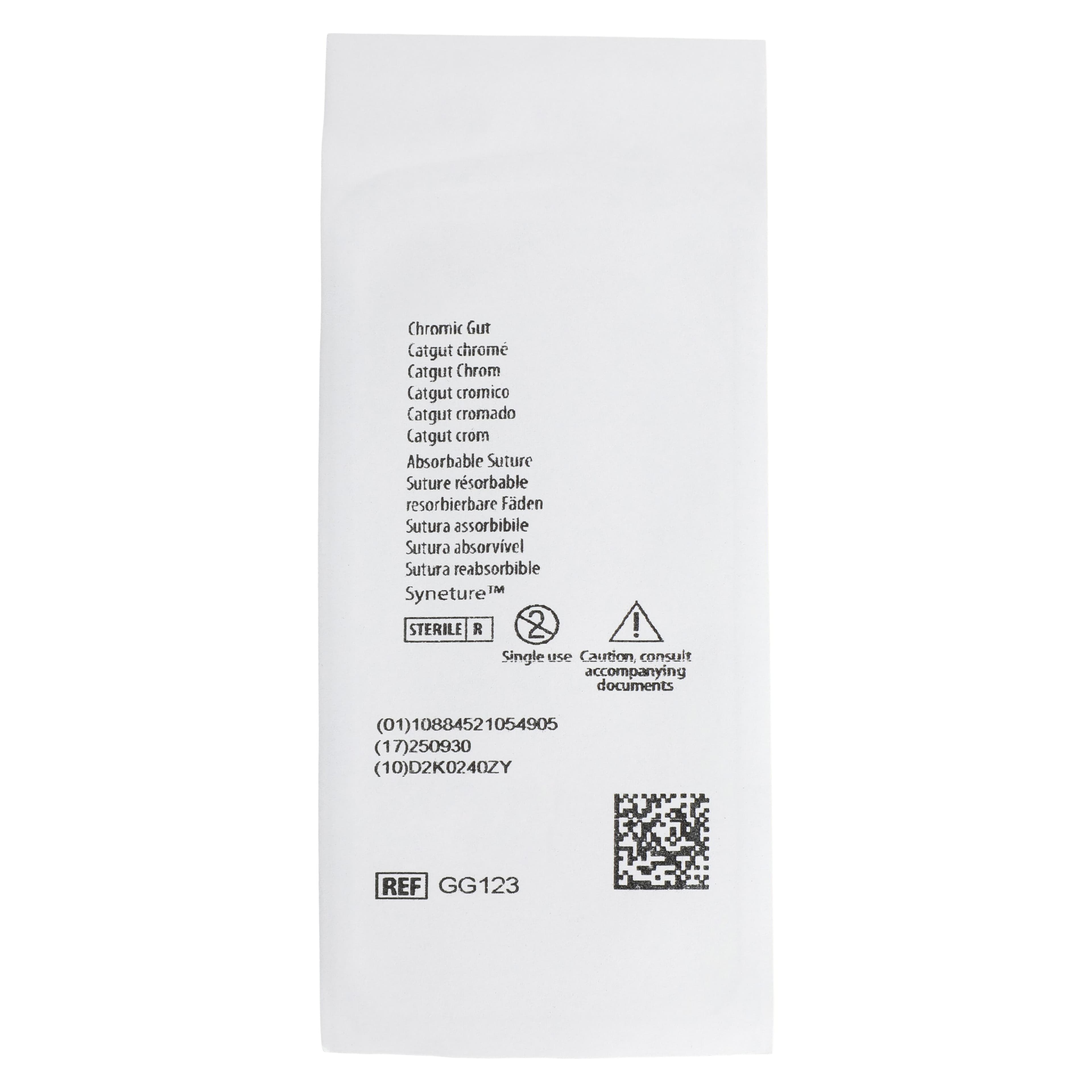 Surgigut Chromic Gut Suture, 2-0, 30", Absorbable, Undyed, V-20 Taper Point 1/2 Circle Needle 26mm, 36/Case thumbnail 4