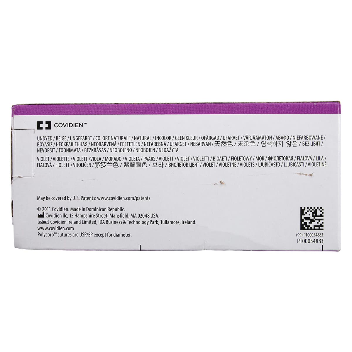 Medtronic Polysorb Absorbable Suture, 4-0, 30", C-13 Reverse Cutting 3/8 Circle Needle 19mm, Undyed, 12/Box thumbnail 6