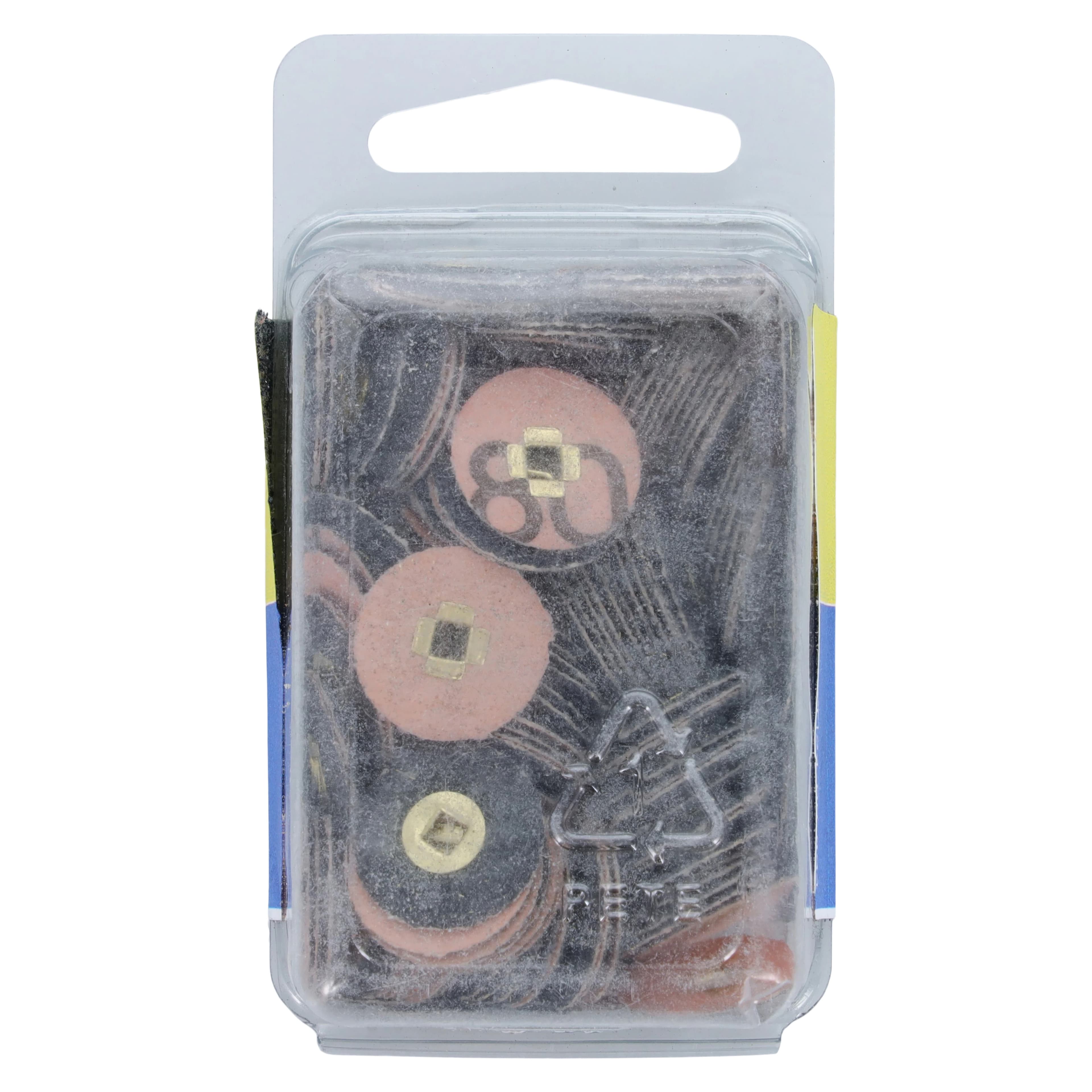 E.C. Moore Paper Discs with Brass Center, 5/8" Emery Coarse, 200/Box, BC-58-ECBB thumbnail 2
