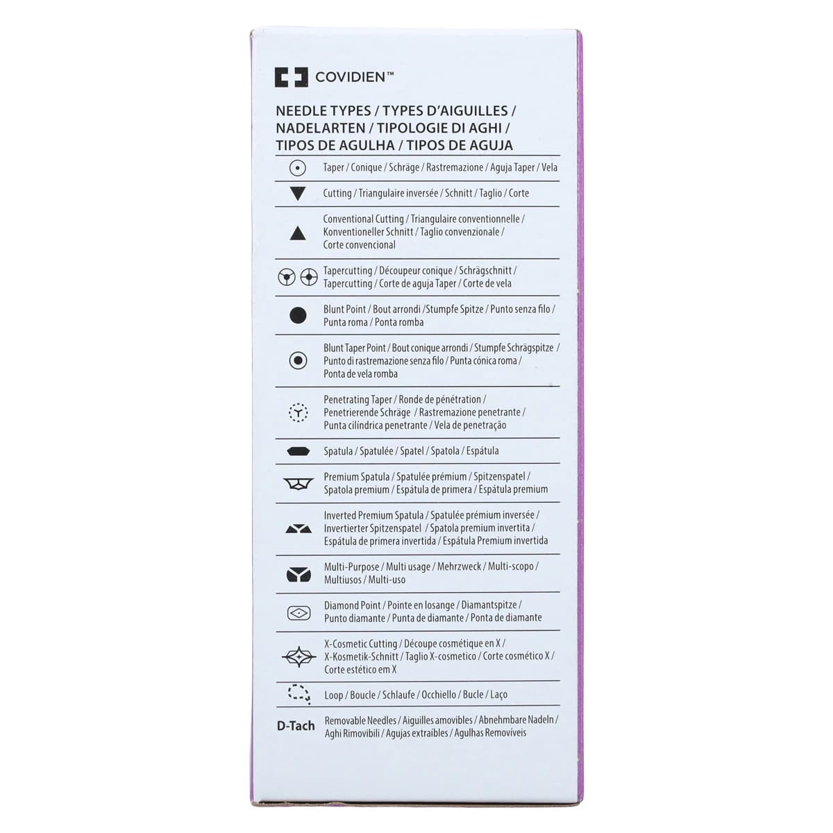 Medtronic Polysorb Absorbable Suture, 4-0, 18", P-12 Premium Reverse Cutting 3/8 Circle Needle 19mm, Undyed, 12/Box thumbnail 5